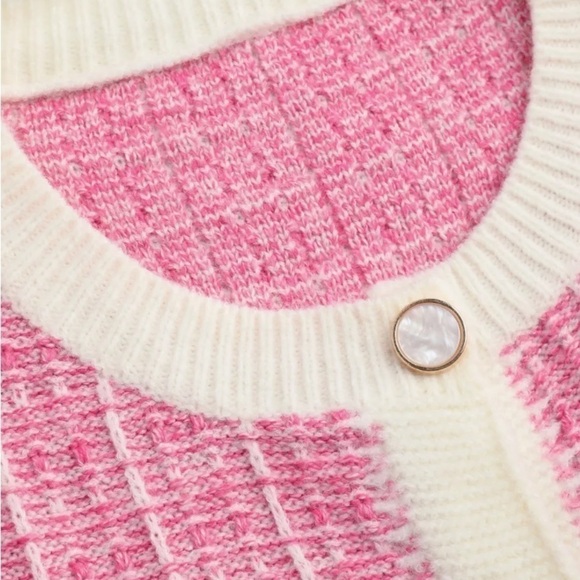 Cider Pretty in Pink Cardigan NWT Sz XL - Picture 4 of 4